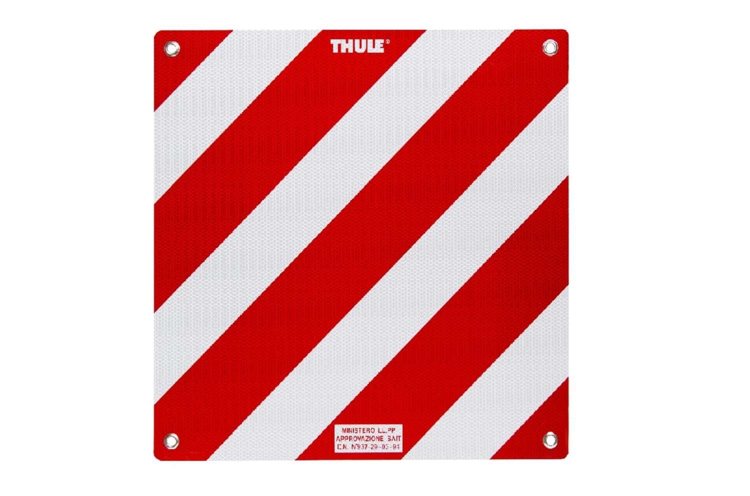 Thule Rear Warning Sign Aluminium-Reflektortafel Italien 50 x 50 cm