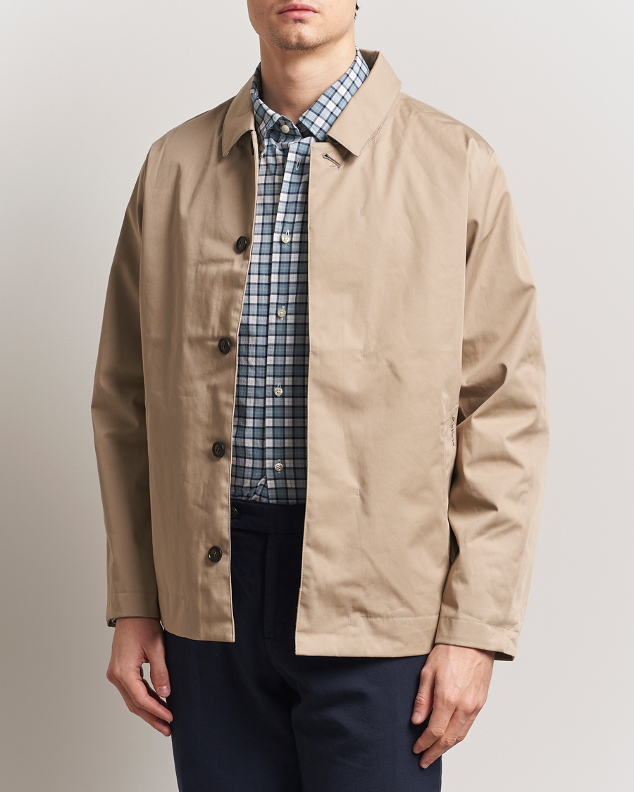 Barbour Lifestyle Short Rokig Waterproof Jacket Washed Stone