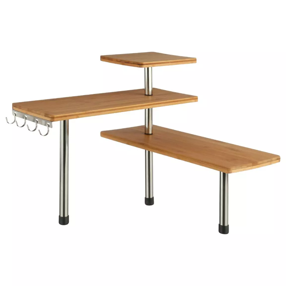 Etagère d'angle (H39 cm) Vahina Naturelle