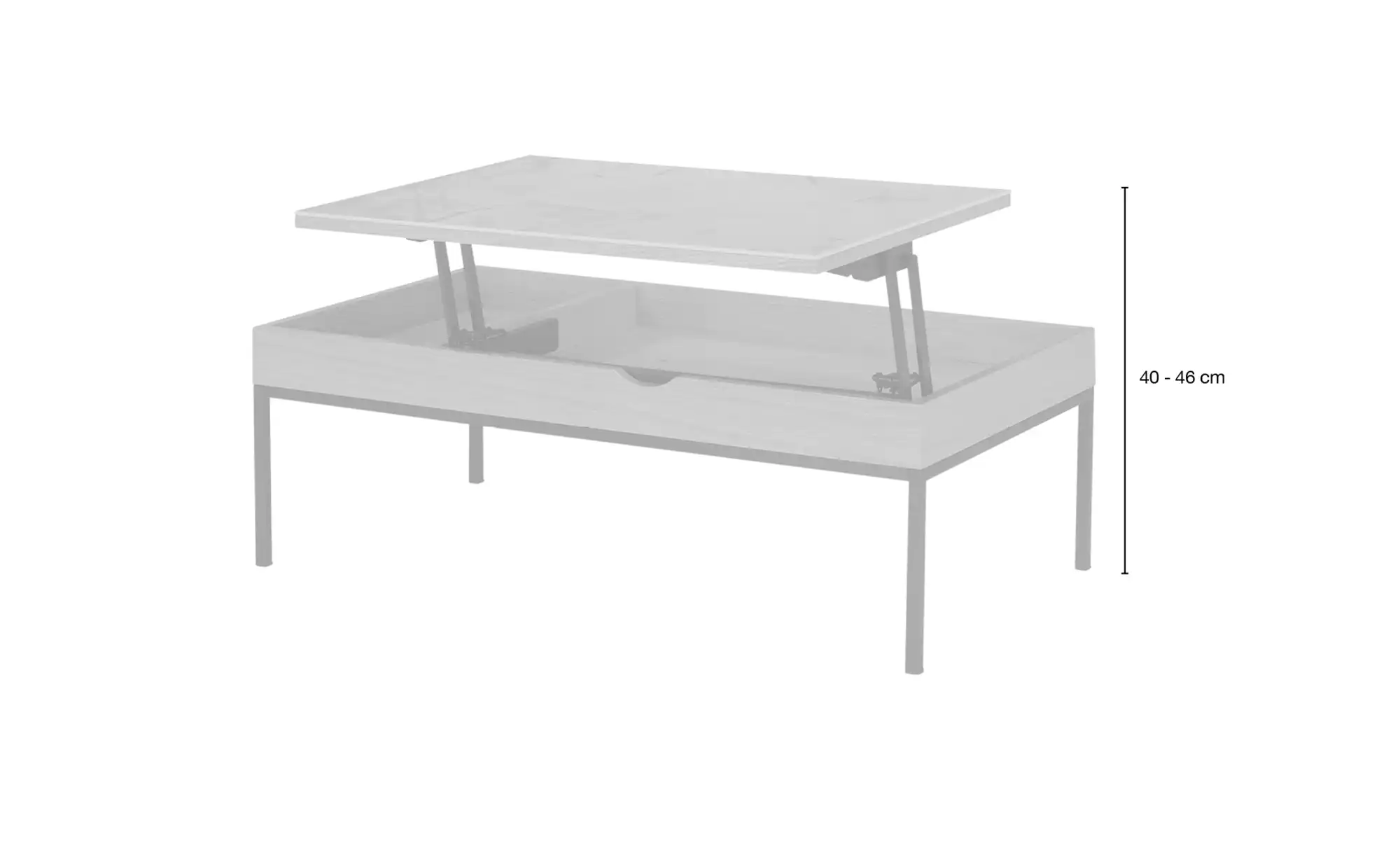 Jette Home Funktionscouchtisch  Assistance