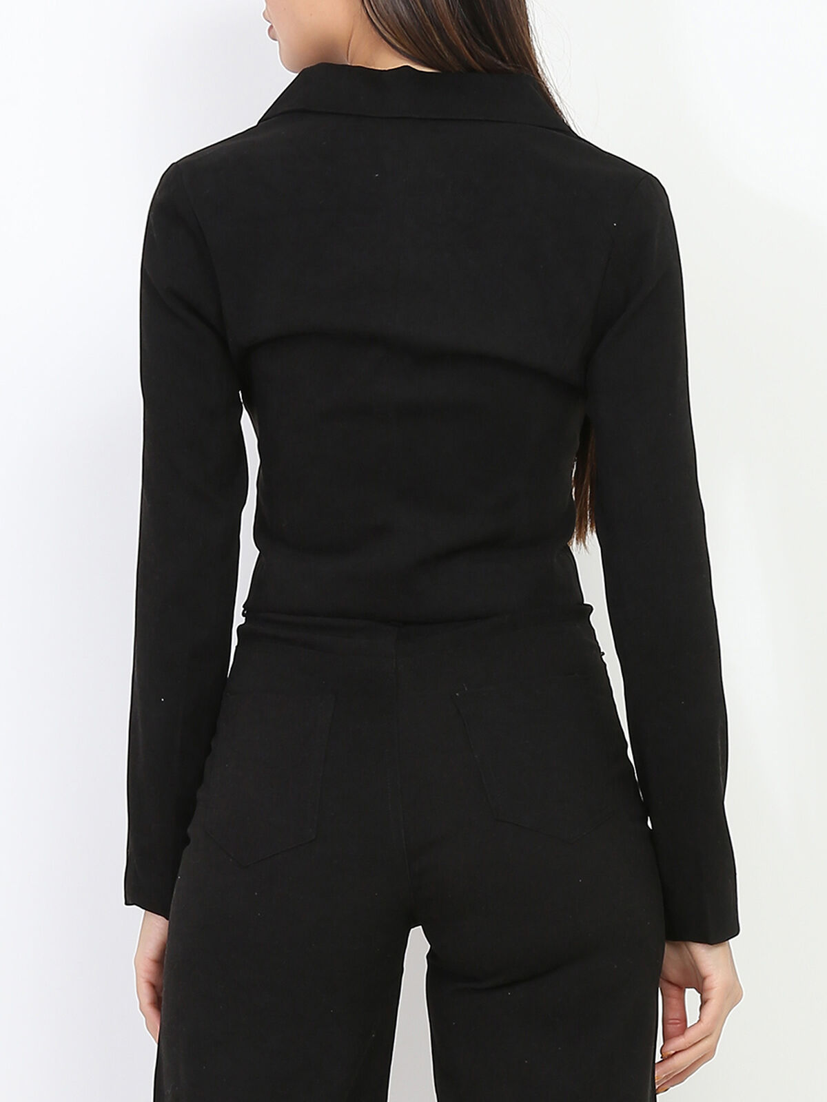 Blazer cropped- Noir
