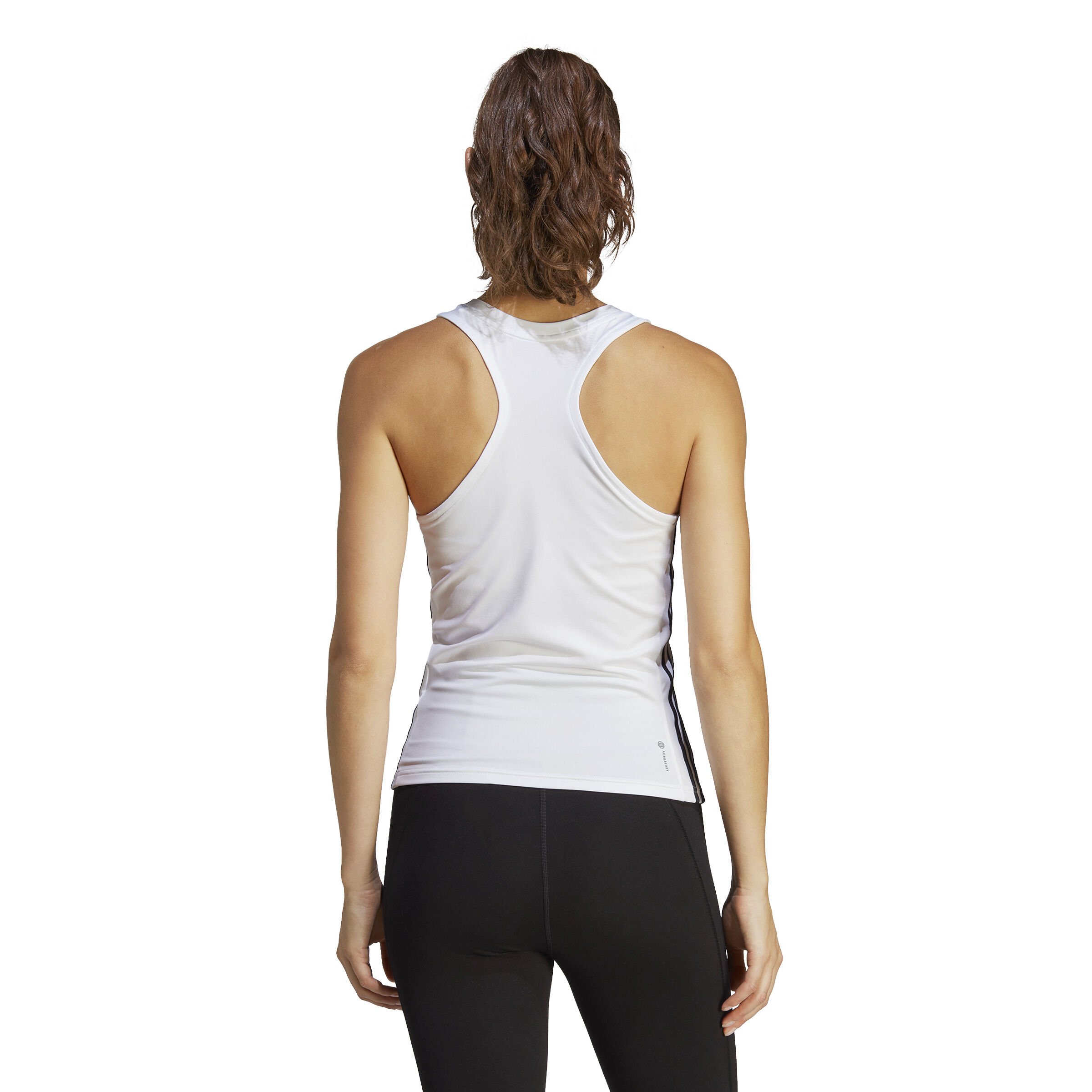 adidas Essentials AEROREADY Train Regular 3-Stripes Débardeur Tank Top Femmes - Blanc , Noir