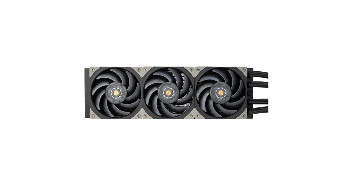SilverStoneXE360PDD waterkoeling  (Zwart/zilver, 4-pin PWM)