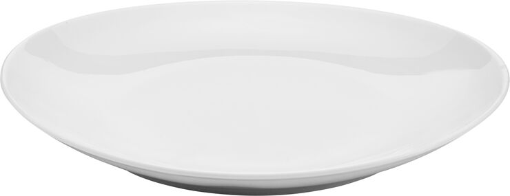 Pillivuyt Oval steaktallerken stor Hvid