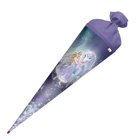 Roth Schultüte Königin im Eis mit Gitter, 70 cm, rund