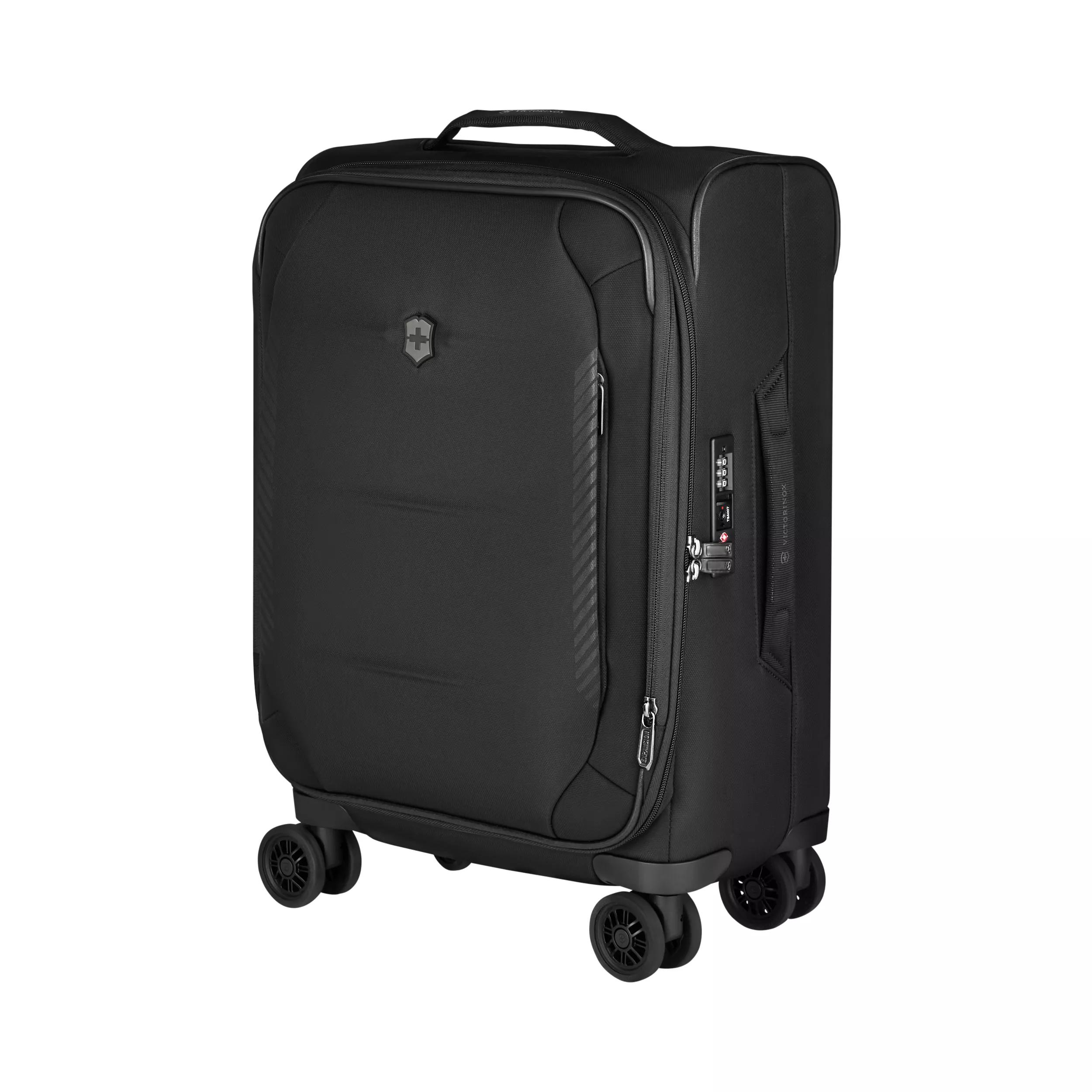 Crosslight Frequent Flyer Softside Carry-On-schwarz