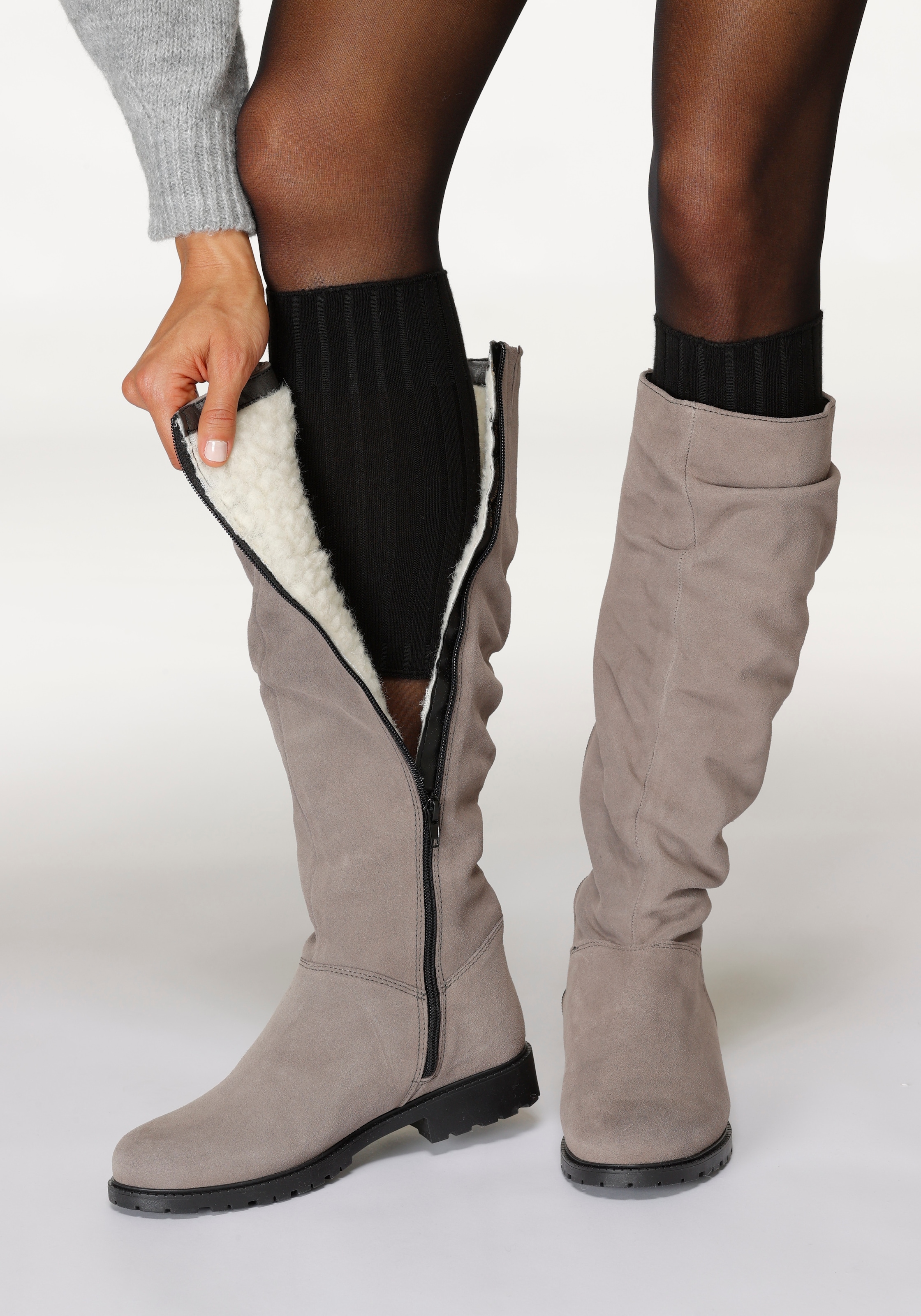 Lavana Stulpensocken Packung, 3 Stk. tlg. für Stiefel und Boots