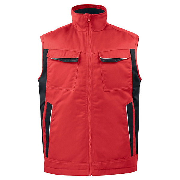 PROJOB Gilet mutlipoches Rouge XL