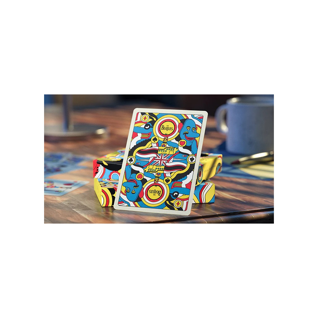 Cartes Bicycle Theory 11 - The Beatles : Yellow Submarine
