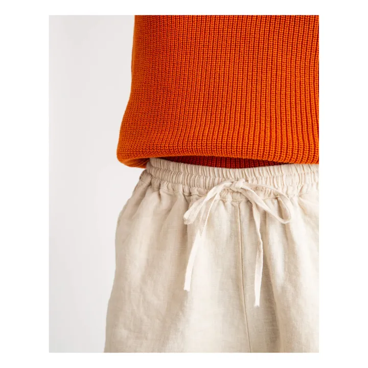Matona Short Lin | Ecru