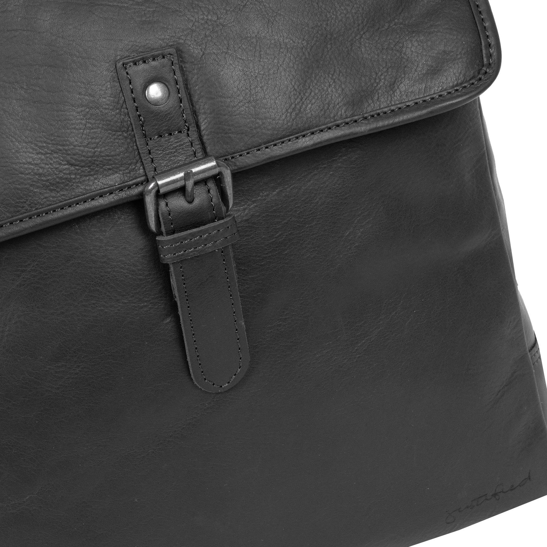 Justified Mia Backpack Flap Black