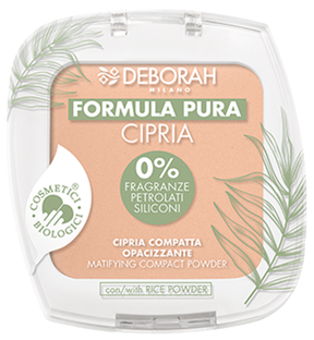 Deborah Milano Formula Pura Gezichtspoeder | Abrikoos 03 10GR