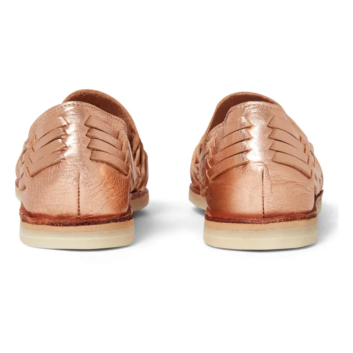 Mapache Sandales Ibarra | Or rose