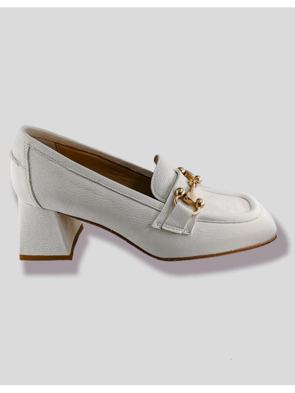 Mocassins E656E2 Pasman Bianco - Semerdjian