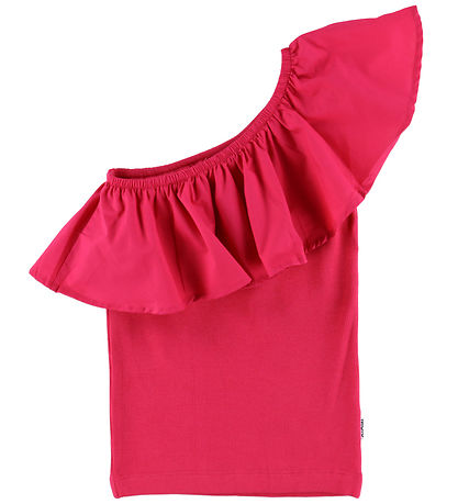 Molo Top - Rib - Rebecca - Hell Rose