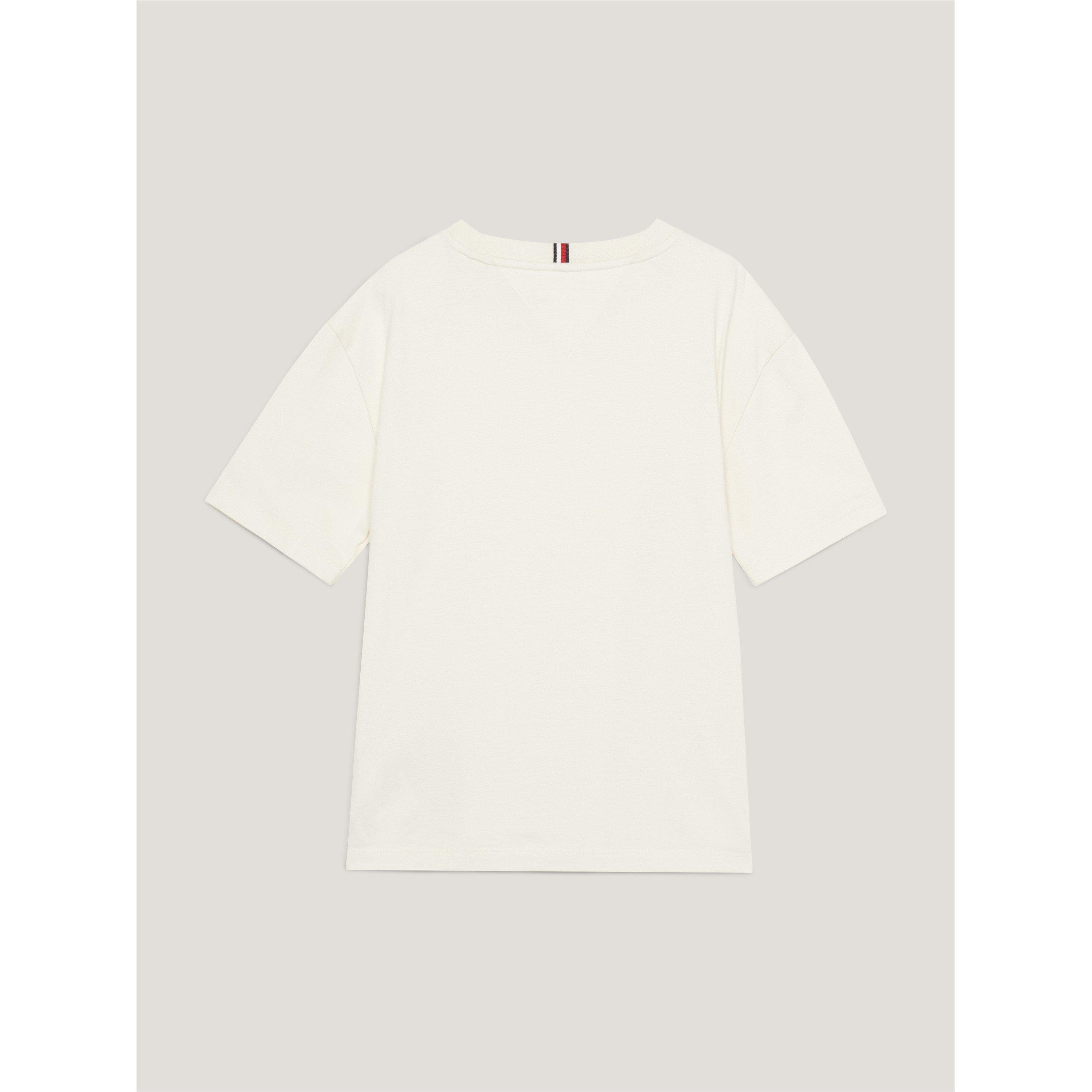 Tommy Hilfiger Varsity Crest Logo T-Shirt Juniors