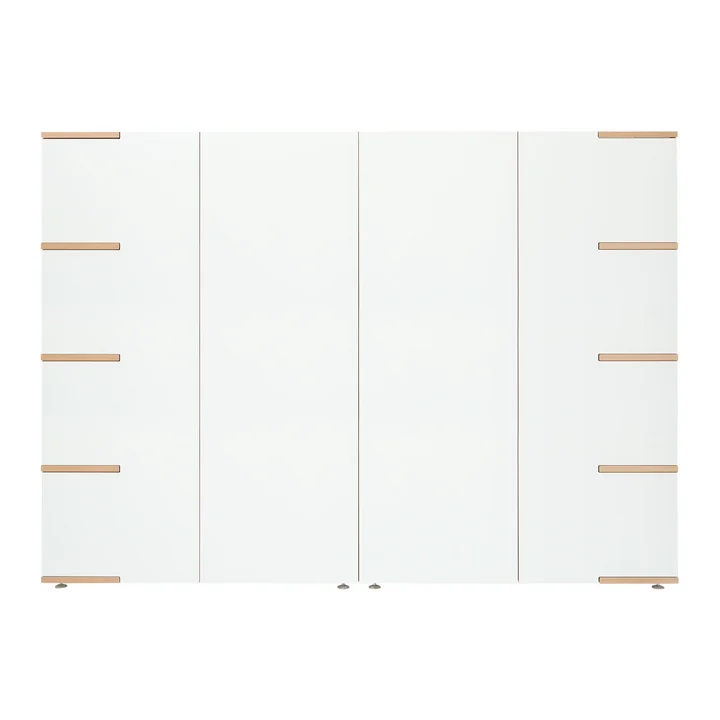 Tojo - stau Sideboard high, 200 x 145 cm, weiss