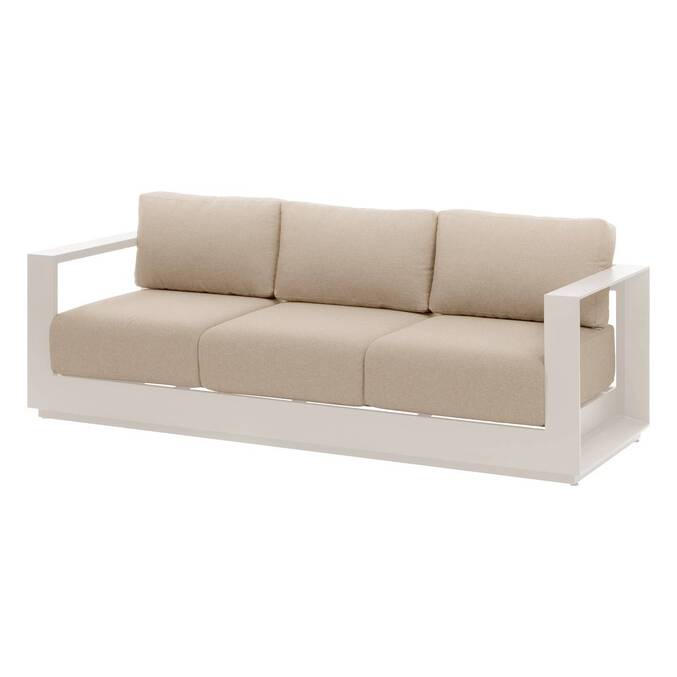 Canapé de jardin ALLURE Avoine / Beige Zébrano