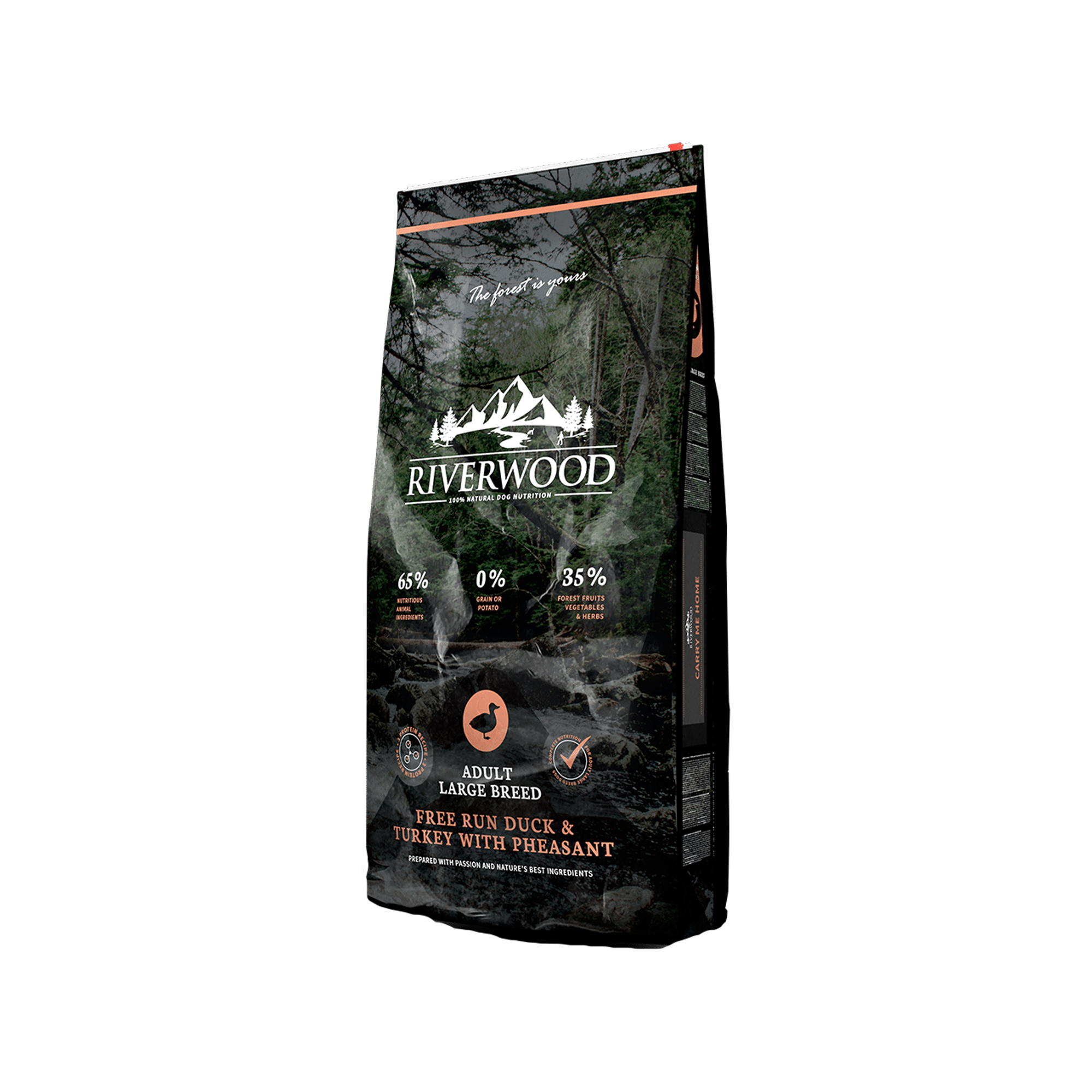 Riverwood Adult Large Breed Hondenvoer - Eend & Kalkoen met Fazant