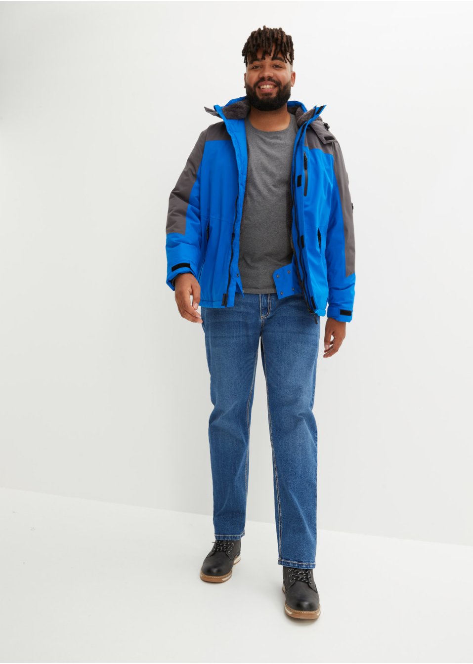 Veste fonctionnelle hybride avec doublure douce en polaire