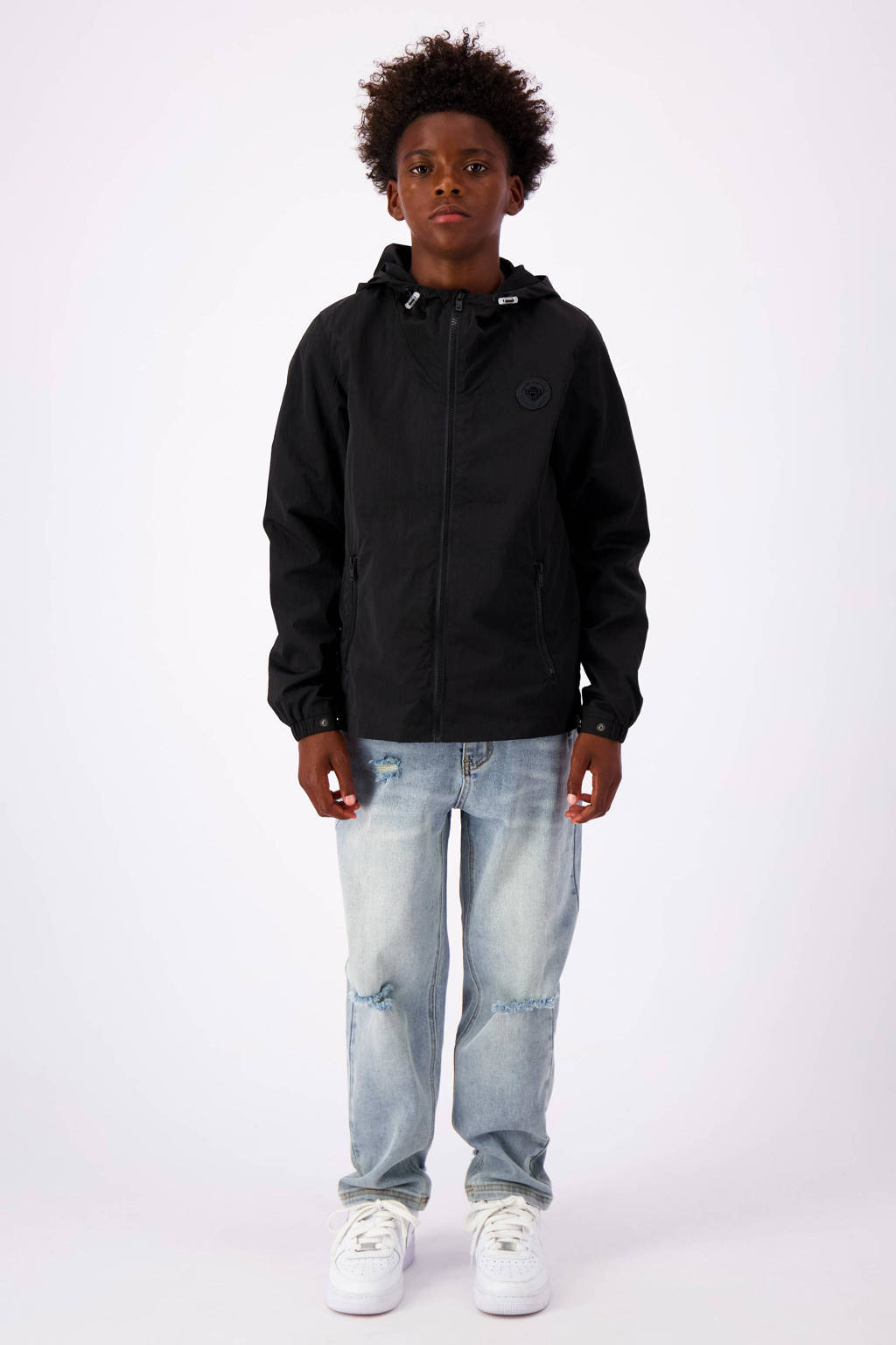 BLACK BANANAS zomerjas zwart