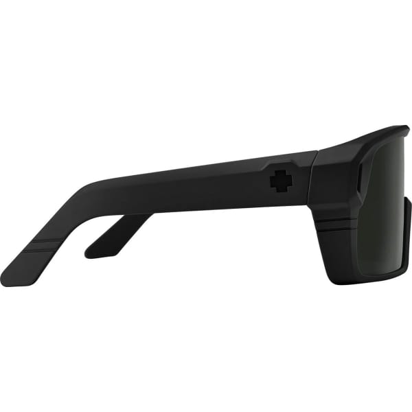 Lunette de soleil lifestyle SPY MONOLITH MATTE BLACK HAPPY GRAY GREEN BLACK SPECTRA MIRROR