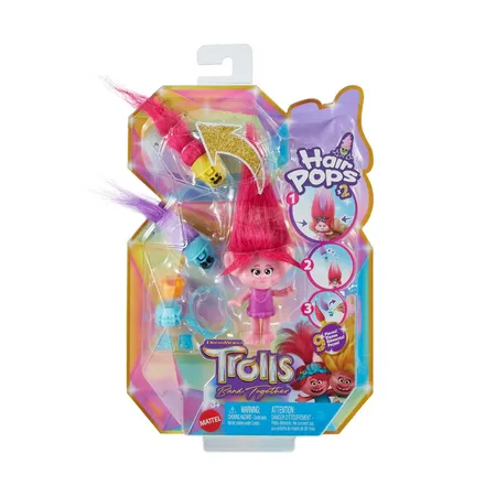 Mattel Trolls Haarige Überraschungen Poppy