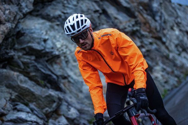 Rogelli Core Regnjakke, Orange