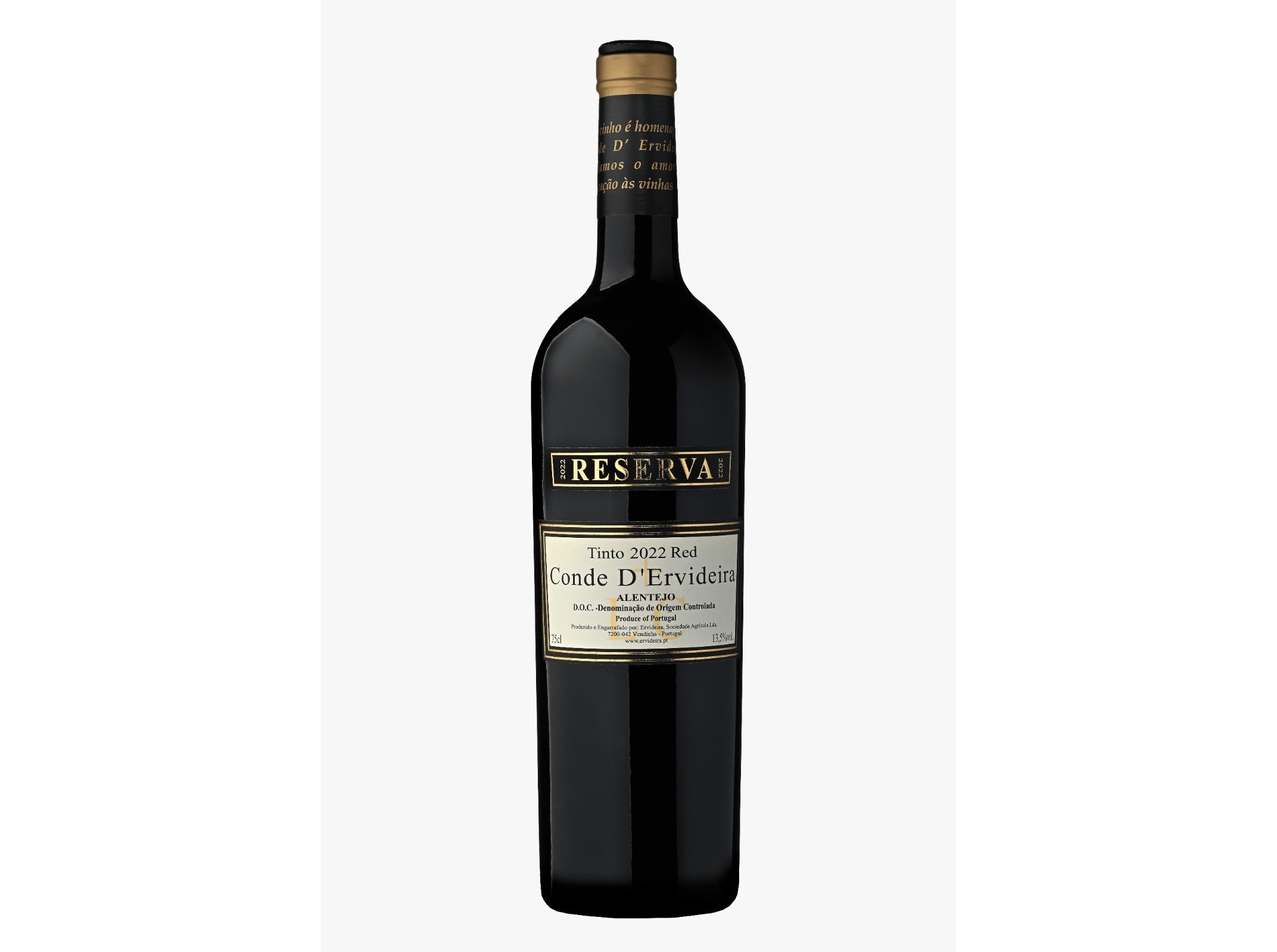 VINHO TINTO CONDE D'ERVIDEIRA RESERVA ALENTEJO 0.75L