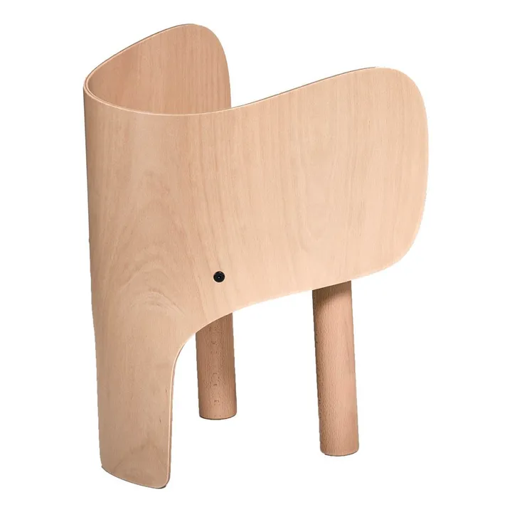 EO Chaise Elephant en bois de hêtre par Marc Venot