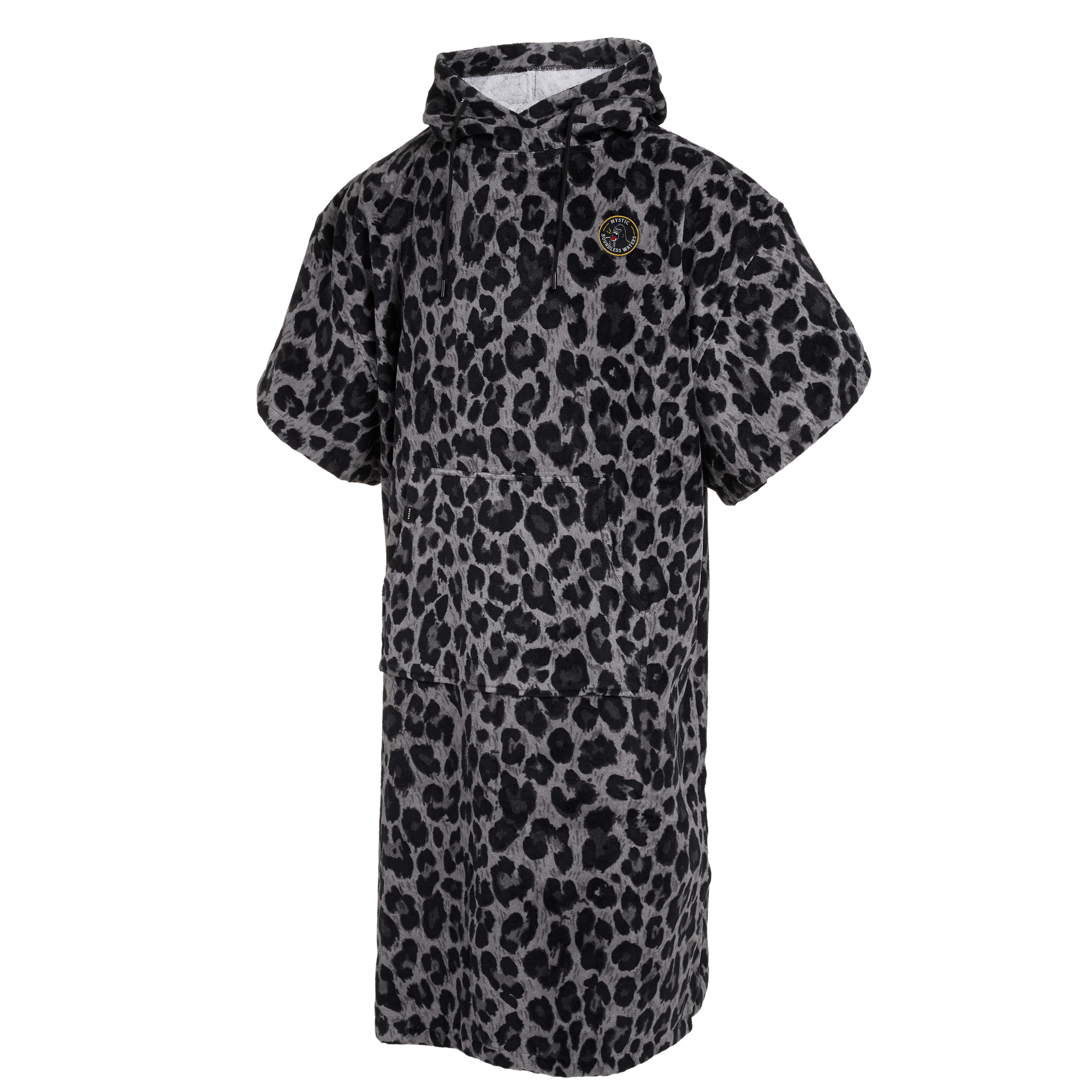 Mystic Poncho Velours AOP Black