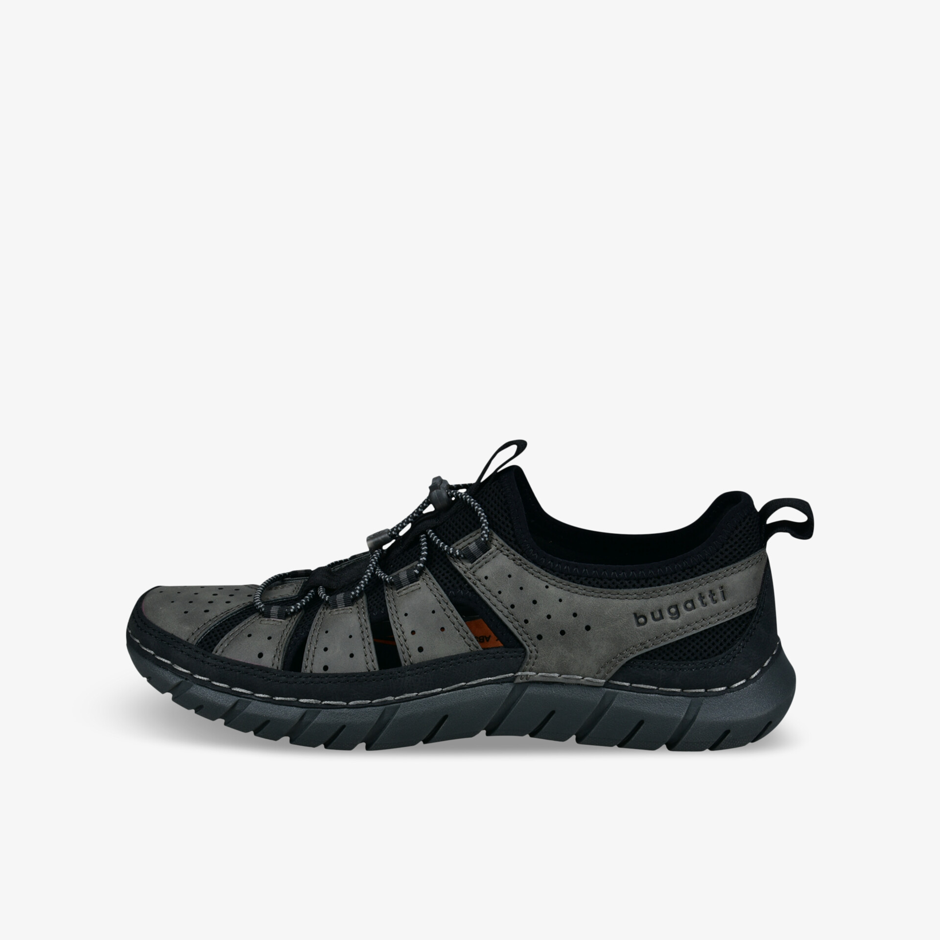 bugatti Herren Halbschuhe grau
