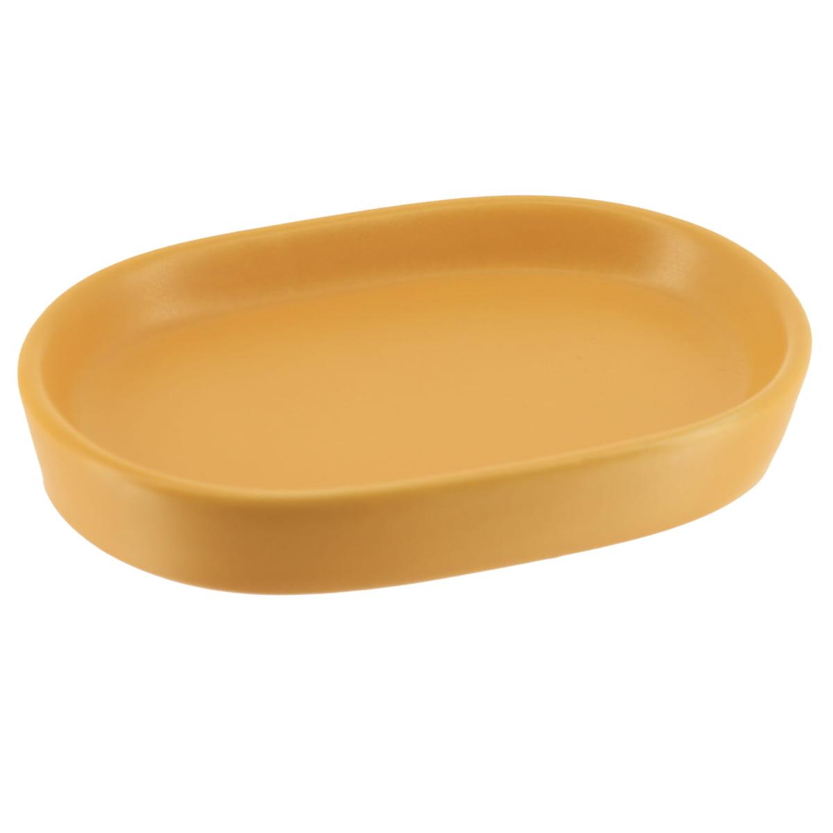 PORTE SAVON GRES UNI MOUTARDE