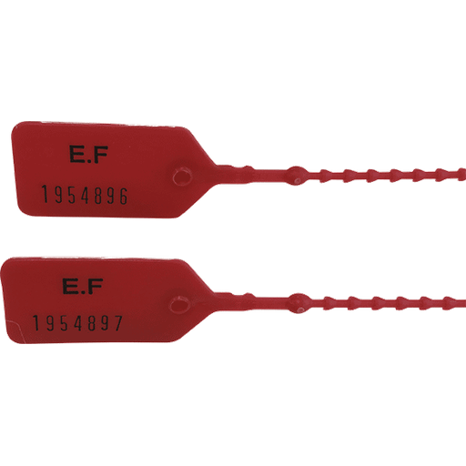 Scellés de Sécurité SEALI - Polypropylène - 250 mm - Lot 100 ex