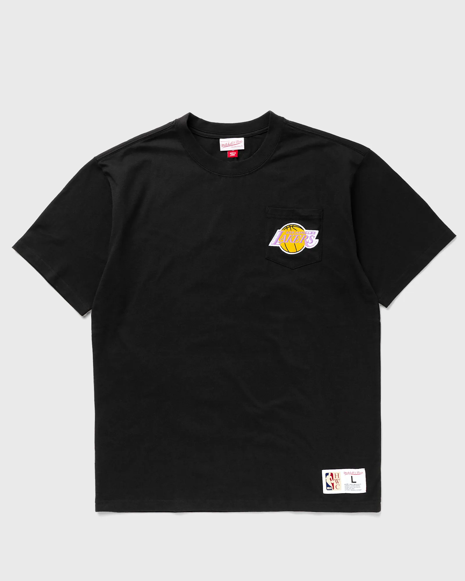 Camiseta Mitchell & Ness NBA Premium Pocket Tee Los Angeles Lakers