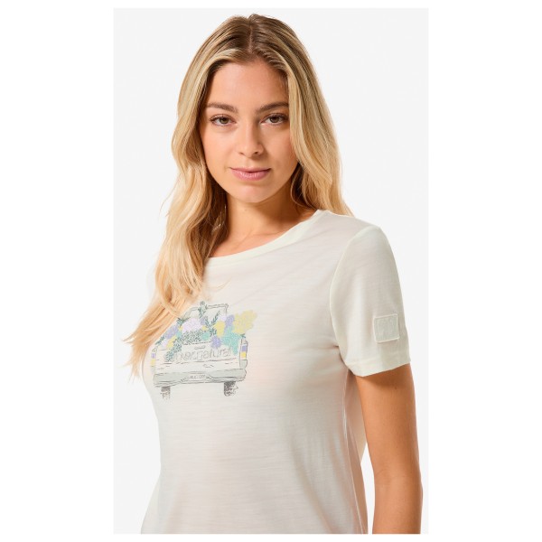 super.natural - Women's Flower Delivery Bio Jersey Tee - Haut en mérinos