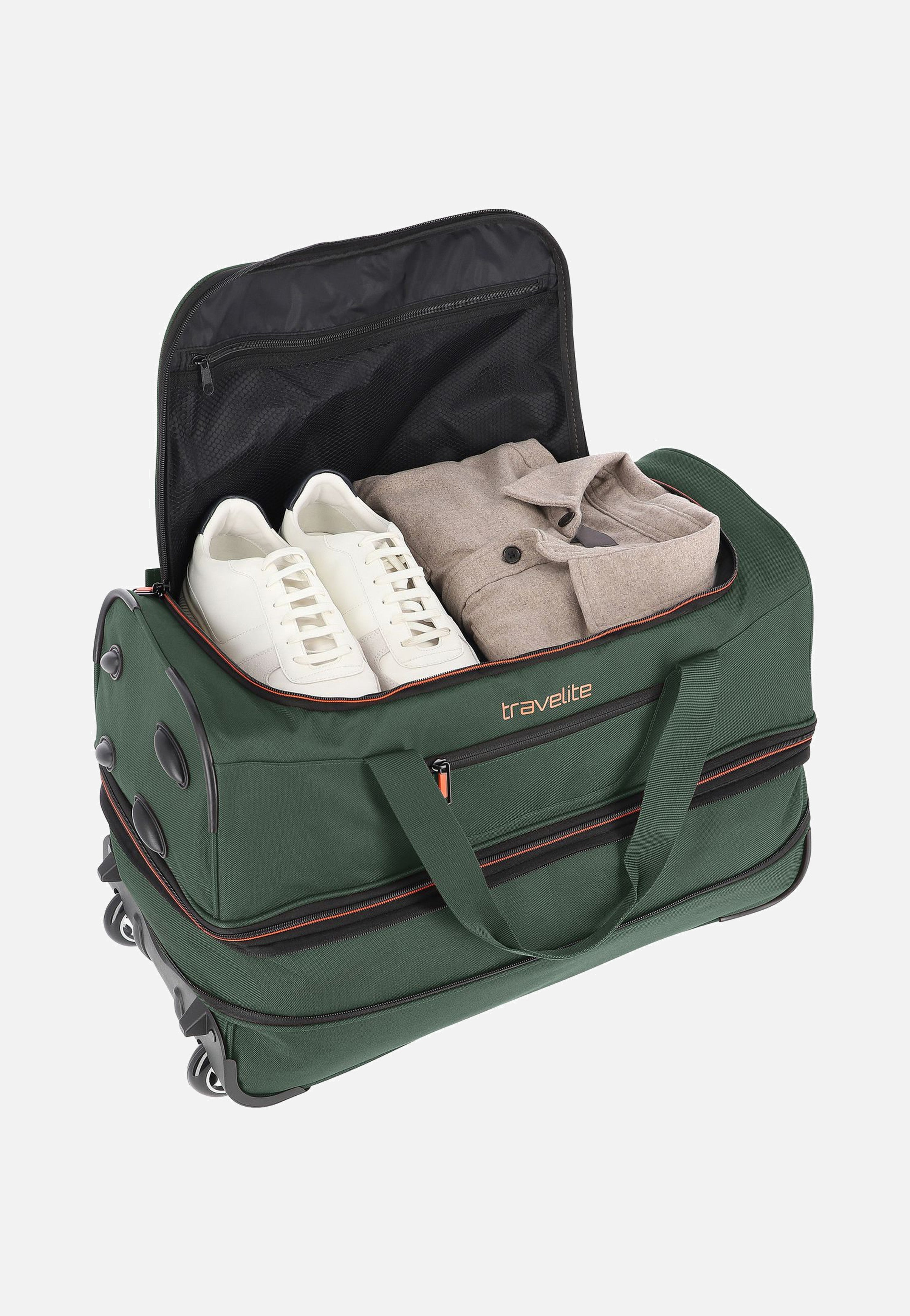 Basics Trolley S Dunkelgrün - Travel Bag