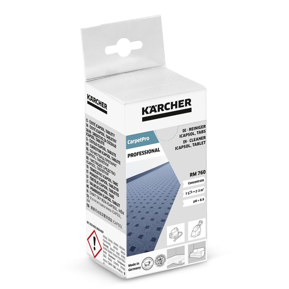 RENGJØRINGSTABLETTER KÄRCHER RM 760 16STK