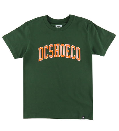 DC T-shirt - Varsity -  Grøn