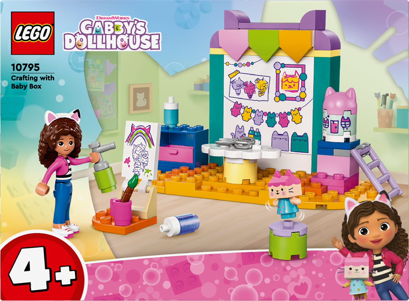 LEGO - Kreatid med Æskebarn - Gabby's Dollhouse