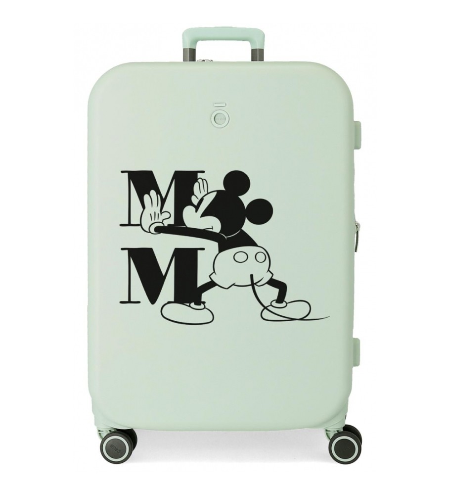 Mala Disney Happiness Média 70 cm Verde