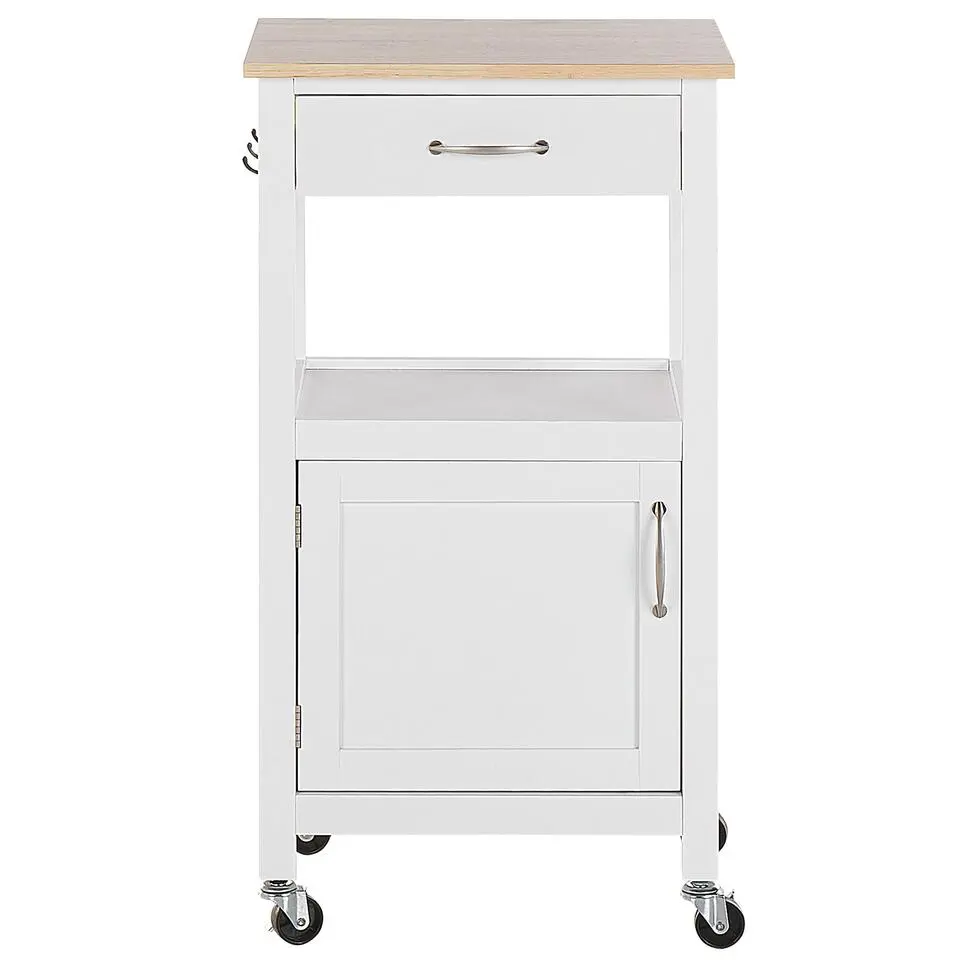 SIENA - Keukentrolley - Wit - MDF