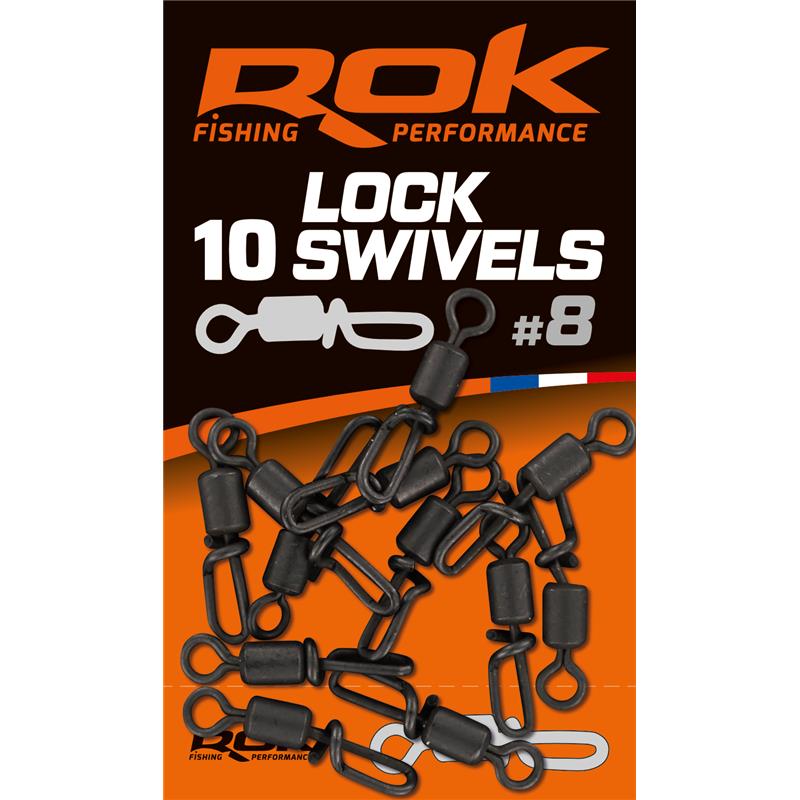 Émérillon Rok Fishing Lock Swivel