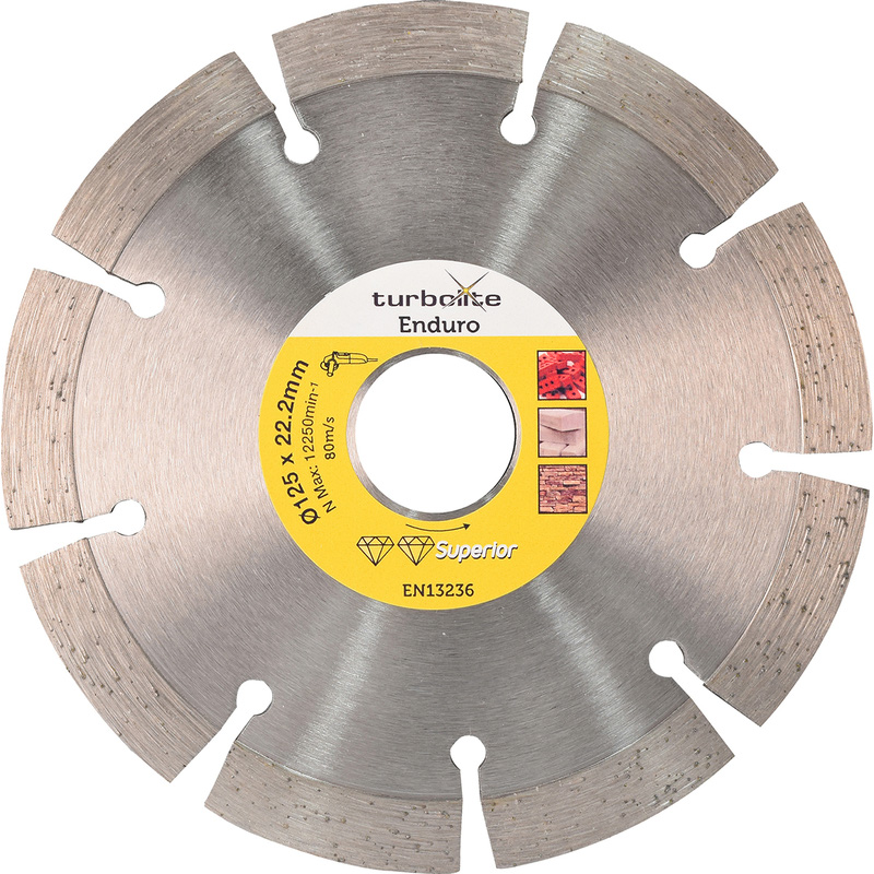 Turbolite Superior Enduro diamantschijf universeel 125x22,2mm