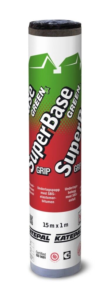 UNDERLAG TECCA KATEPAL SUPERGRIP BASE GREEN 1X15M