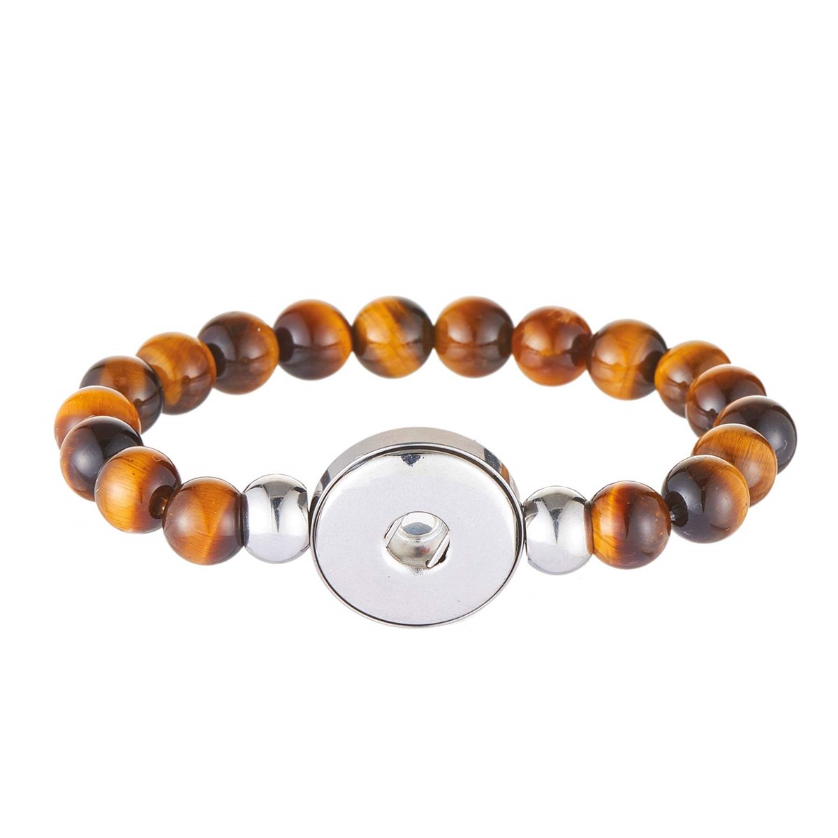 Bracelet Snap Oeil du tigre