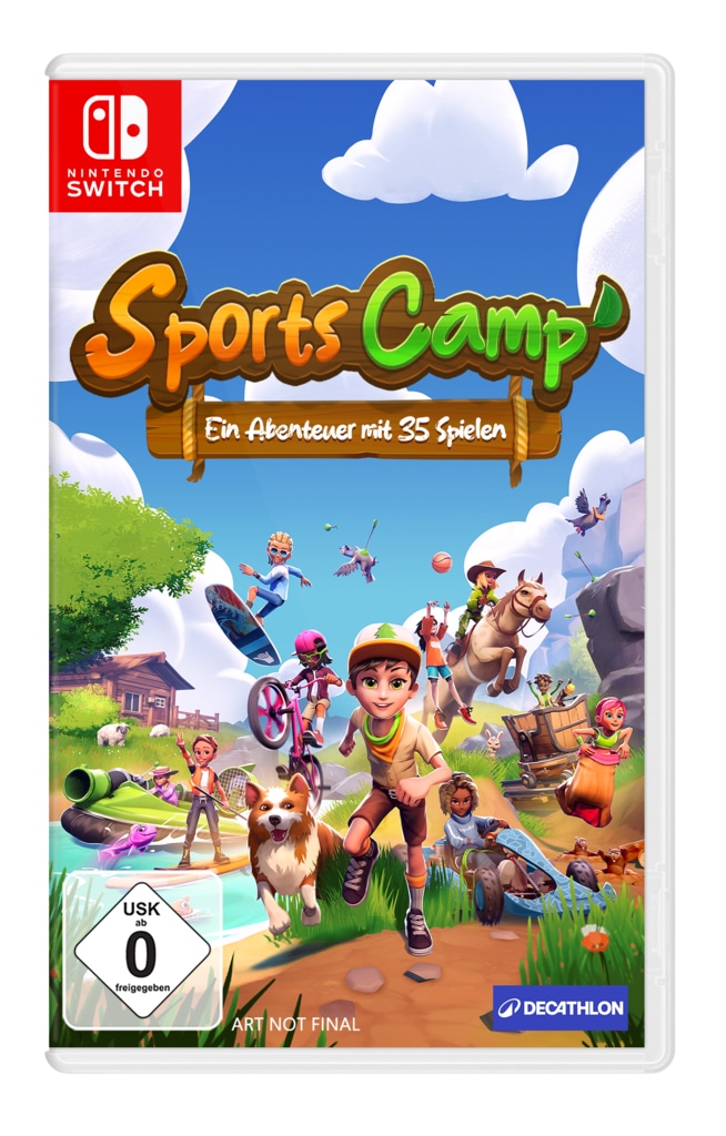 U&I Entertainment Spielesoftware »Sports Camp: Ein Abenteuer mit 35 Spielen« Nintendo Switch