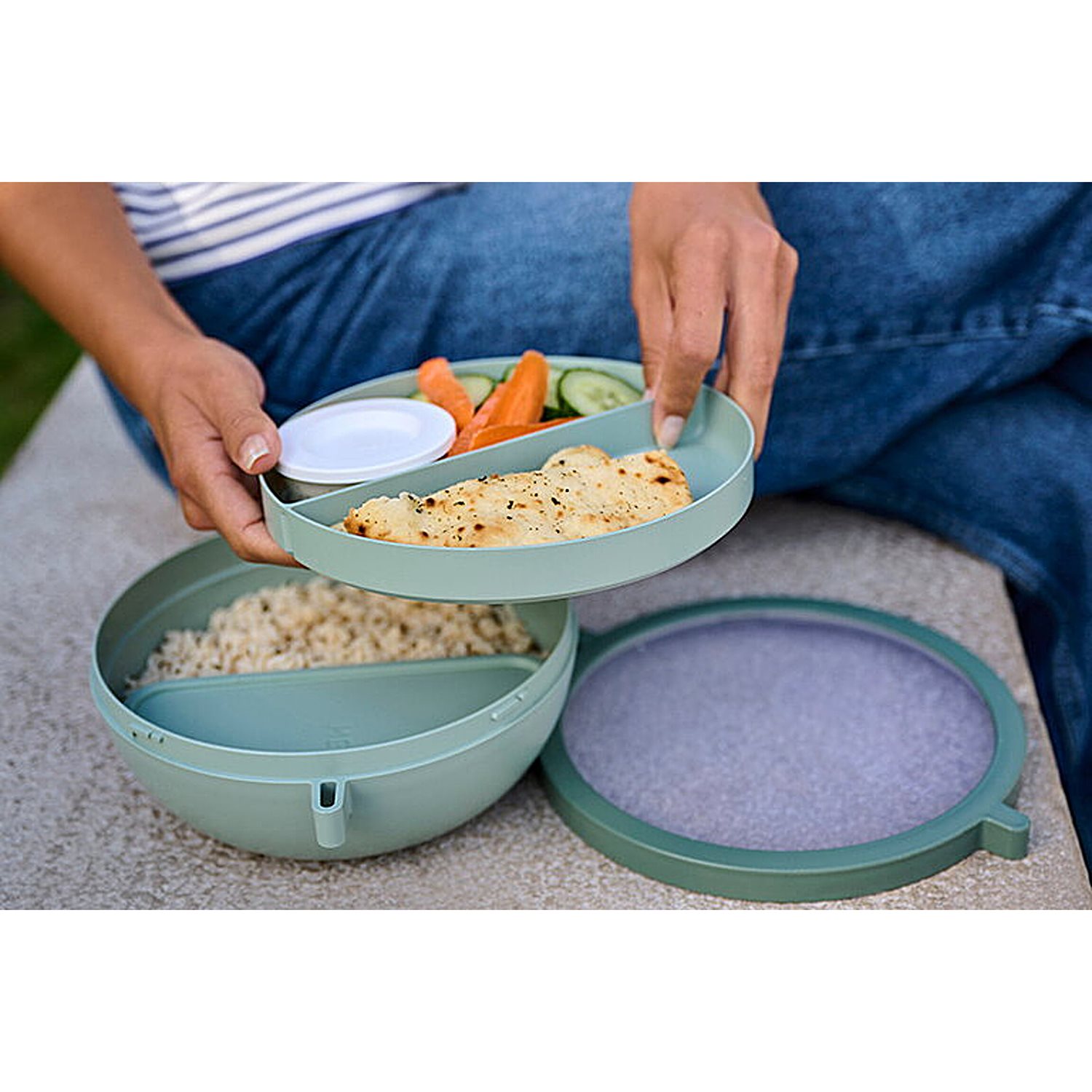 Mepal Vita Bento Lunchbowl nordic black