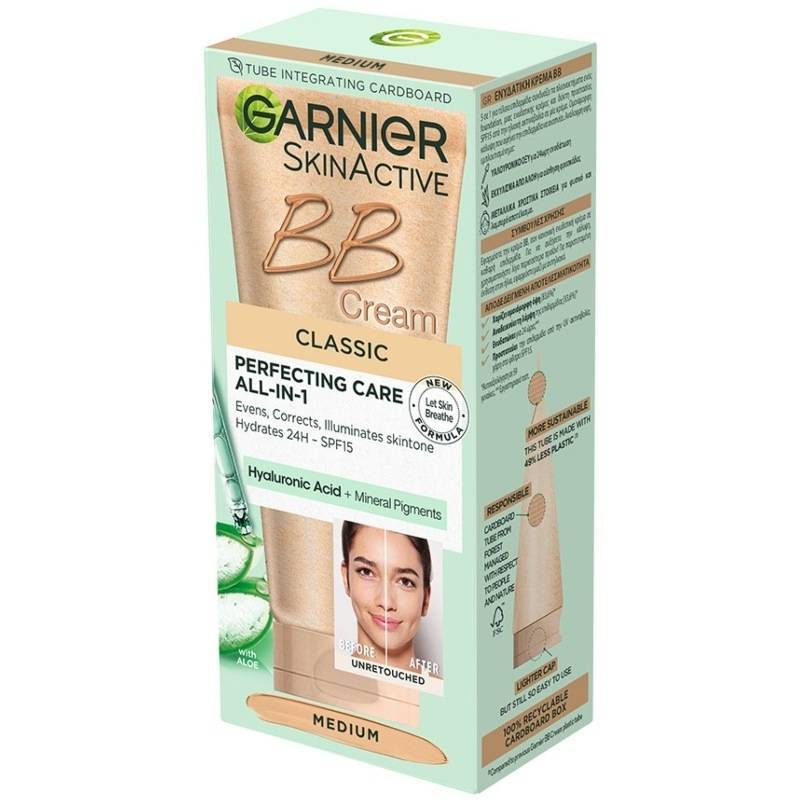 Garnier Skinactive BB Cream Perfecting Care All-In-1 SPF 15 - 50 ml - Medium