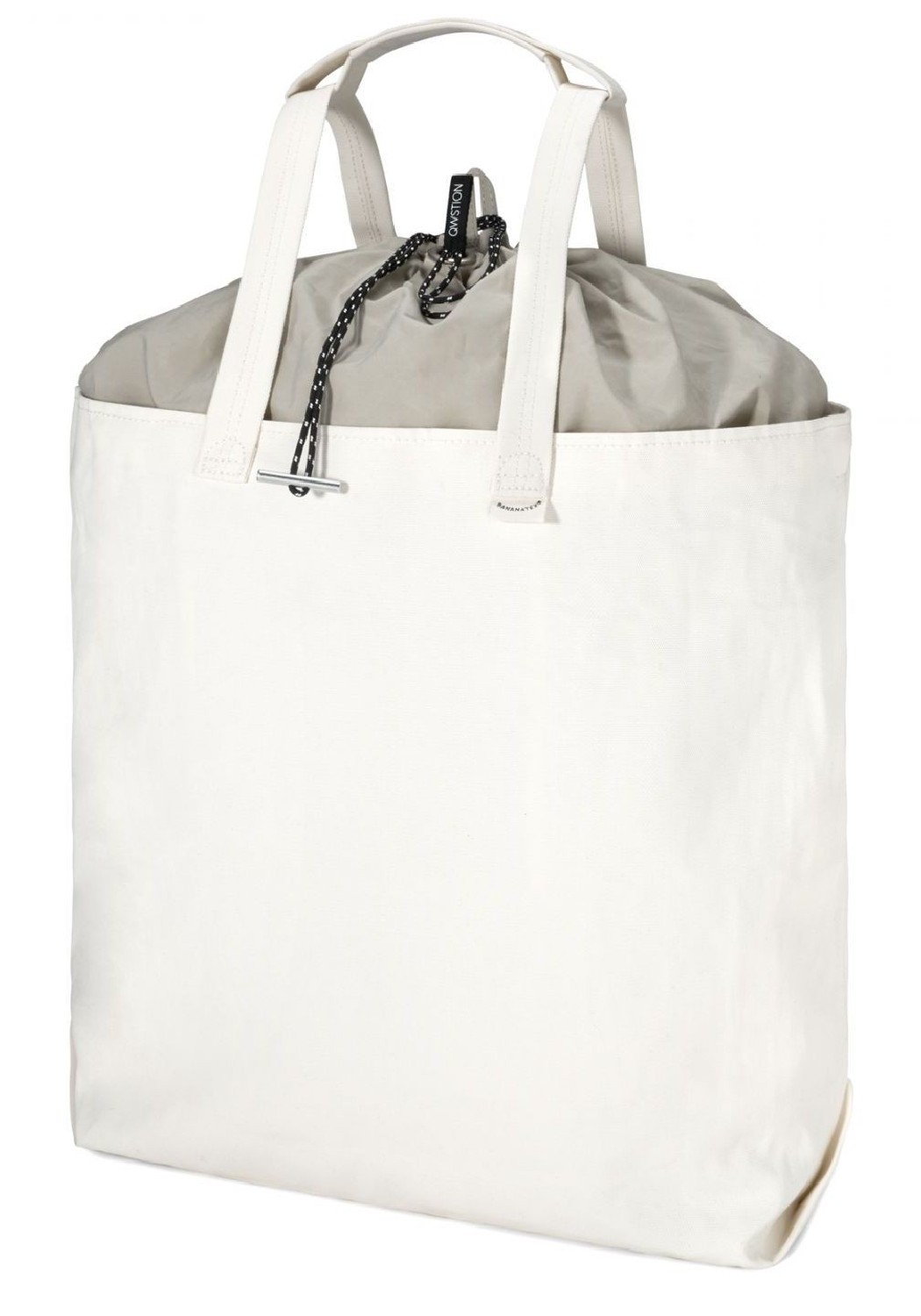 Qwstion Bananatex Tote Bag XL Natural White / Desert Hawk